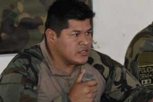 Viceministro de Defensa Social y Sustancias Controladas, Jaime Mamani