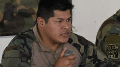Viceministro de Defensa Social y Sustancias Controladas, Jaime Mamani