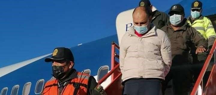 Misael Nallar trasladado a Palmasola