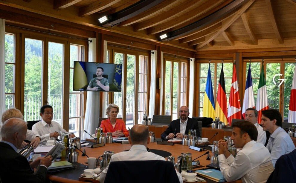 G-7 sanciones Rusia apoyo Ucrania