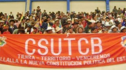 nuevo edificio Csutcb anunciado por Luis Arce