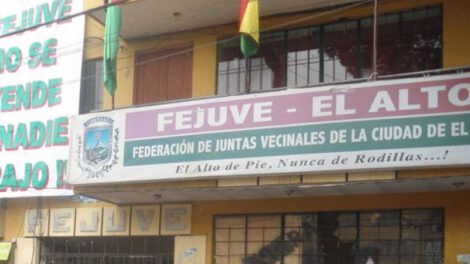 Fejuve de El Alto advierte con cercar La Paz si el Gobierno no escucha a la Asamblea de la Alteñidad