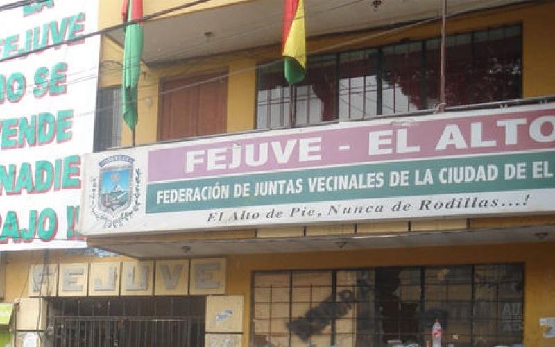 Fejuve de El Alto advierte con cercar La Paz si el Gobierno no escucha a la Asamblea de la Alteñidad