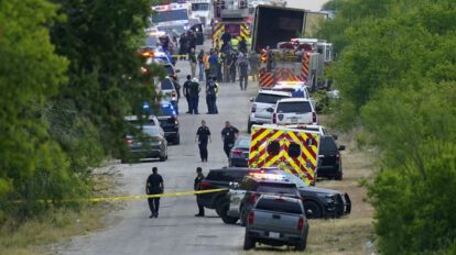 Migrantes muertos en camión en Estados Unidos