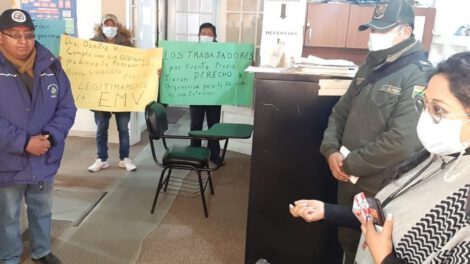 Nuevos dirigentes de Vinto logran atención de Jefatura de Trabajo