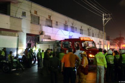 Incendio en la cárcel de Taluá en Colombia