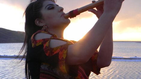 Concierto cultural en Oruro con artistas japoneses y Tania Peredo