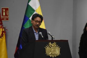 Marcelino Quispe Comibol posesionado por Luis Arce