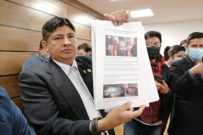 Rolando Cuéllar denuncia carta falsa del MAS