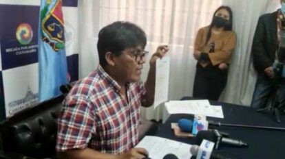 Narcofinanciamiento en la denuncia de Cuéllar