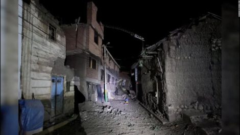 Deslizamiento en Huari afecta 150 viviendas