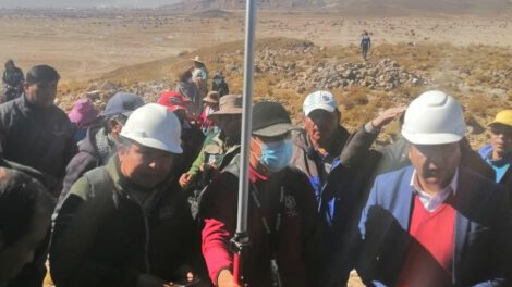 Inspección del radio urbano para el Censo 2022 en Oruro