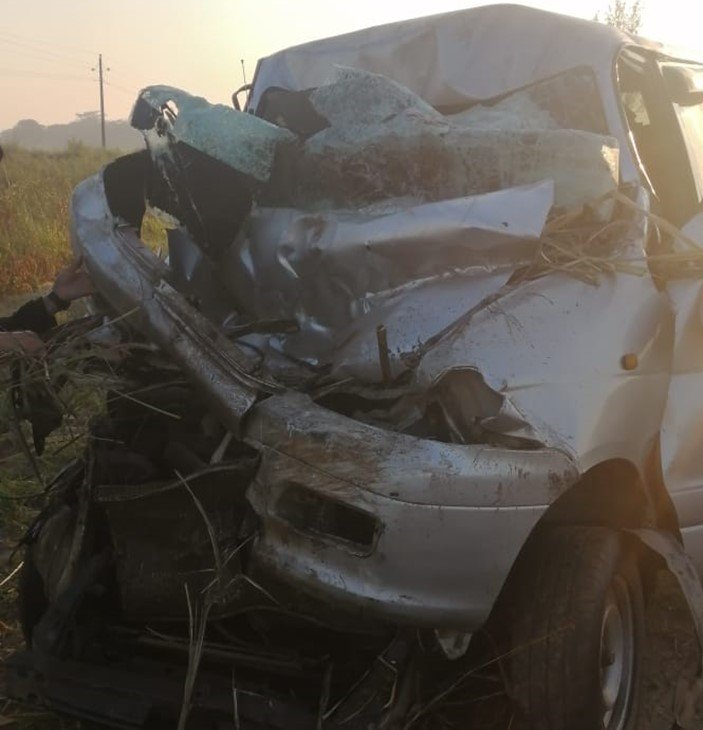Colisión en carretera cruceña dejó al menos siete heridos