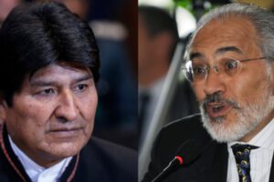 Evo Morales y Carlos Mesa discuten sobre juicio político