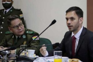 Gestión de Del Castillo en la Policía Boliviana