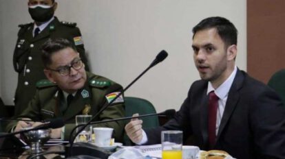 Gestión de Del Castillo en la Policía Boliviana