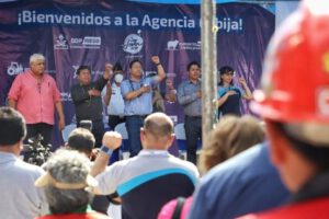 Banco de Desarrollo Productivo inaugurado por Arce y Choquehuanca en Pando