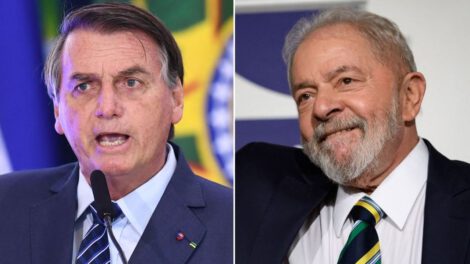 Lula Da Silva y Jair Bolsonaro candidatos a las próximas elecciones presidenciales
