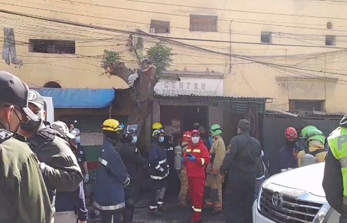 Explosión de garrafa en cárcel de San Sebastián en Cochabamba