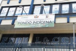 Ley sobre justicia restaurativa para el caso Fondo Indígena