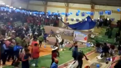 Congreso del MAS en Potosí termina en enfrentamientos