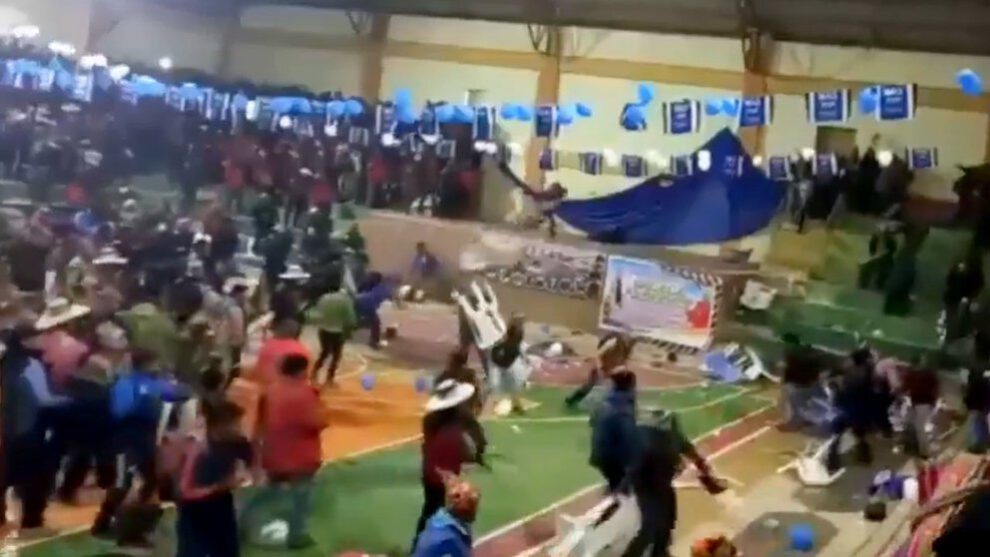 Congreso del MAS en Potosí termina en enfrentamientos