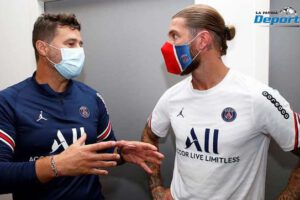 PSG entrenamientos con Sergio Ramos y Christophe Galtier