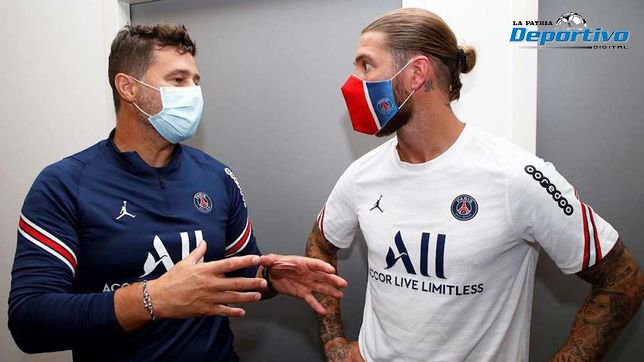 PSG entrenamientos con Sergio Ramos y Christophe Galtier