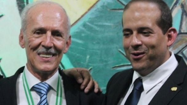 Luis Fernando Camacho y su padre José Luis Camacho en el caso Golpe de Estado