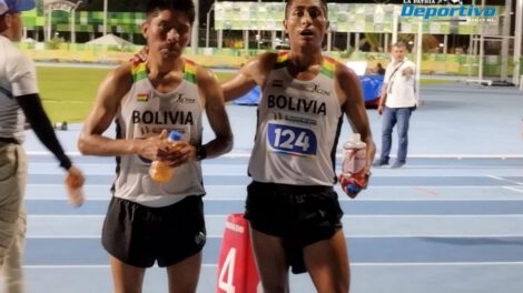 Vidal Basco y Héctor Garibay atletas orureños que conquistaron medallas