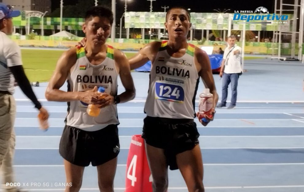 Vidal Basco y Héctor Garibay atletas orureños que conquistaron medallas