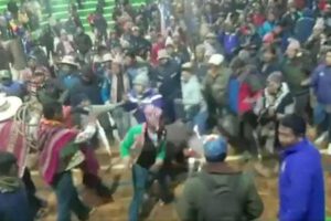 Choquehuanca violencia congreso Potosí