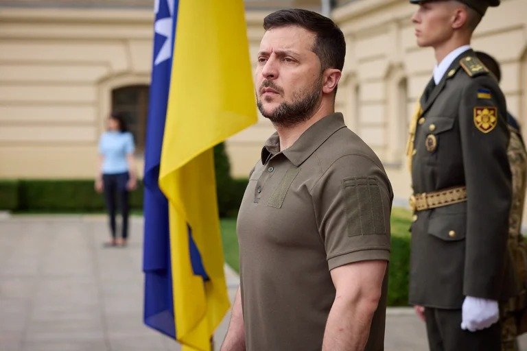 Volodimir Zelensky denuncia Rusia lanzando misiles desde Bielorrusia