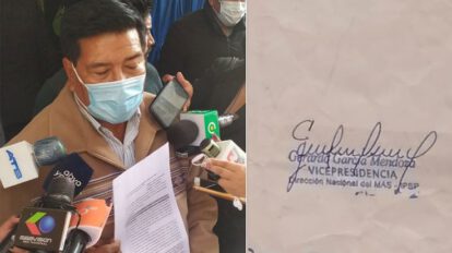 Denuncia a Cuéllar por calumniar al MAS