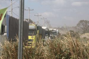 Bloqueo en la Chiquitania por demandas de transportistas