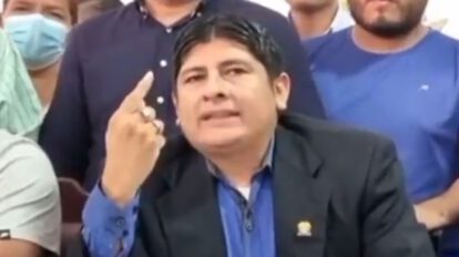 Diputado Cuéllar presenta carta sobre narcotráfico