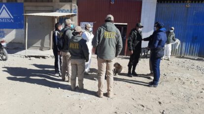 Banda criminal aprehendida en Oruro