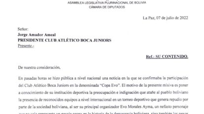 Copa Evo y narcovínculos en Bolivia