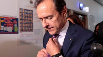 Tuto Quiroga declara en la Fiscalía de La Paz por el caso Golpe de Estado I