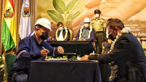 Planta de Fertilizantes Granulados en Cochabamba