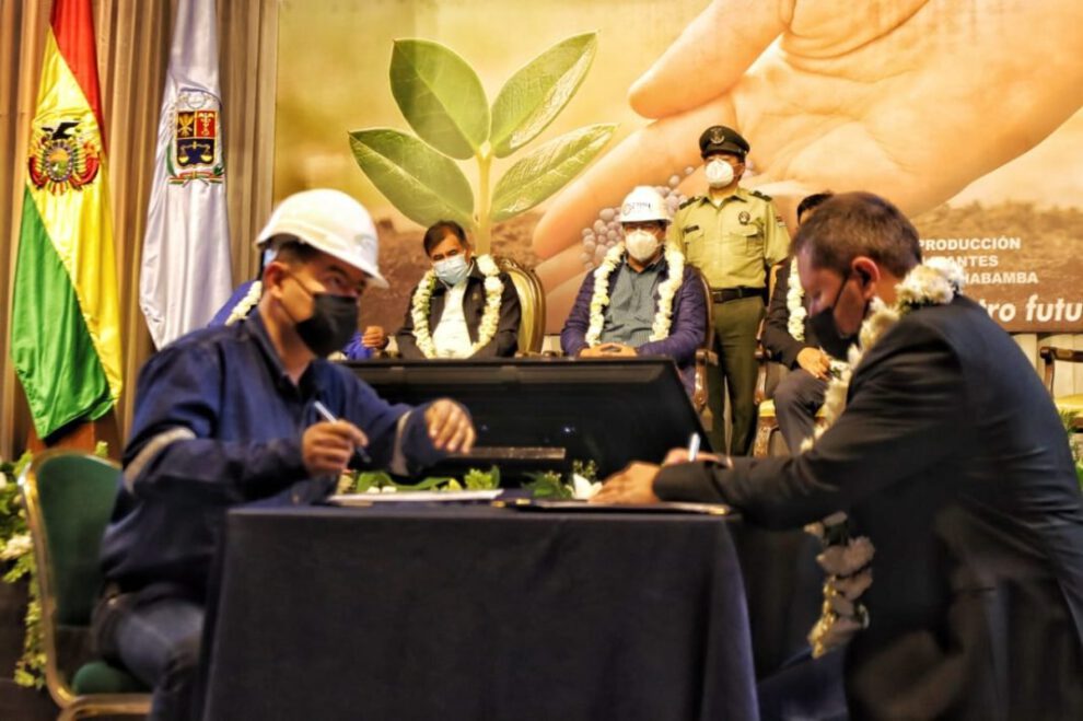 Planta de Fertilizantes Granulados en Cochabamba