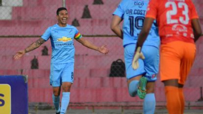 Bolívar y The Strongest en el partido del campeonato Clausura