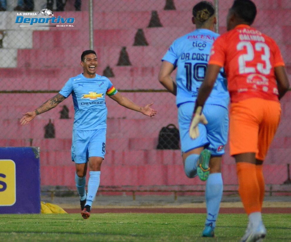 Bolívar y The Strongest en el partido del campeonato Clausura