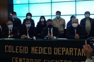 Marcha por justicia imparcial convocada por el Consejo Nacional de Salud
