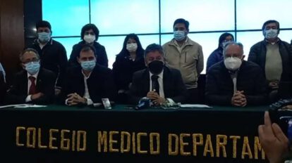 Marcha por justicia imparcial convocada por el Consejo Nacional de Salud