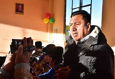 Entrega de obras en La Paz
