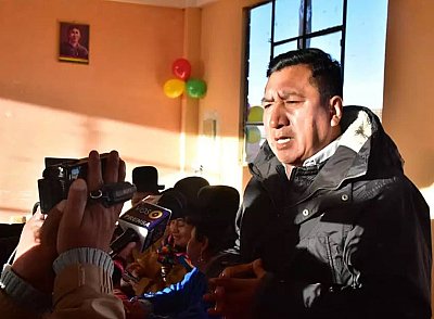 Entrega de obras en La Paz
