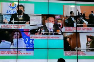 Audio filtrado del ministro Auza que desprestigia a Larrea