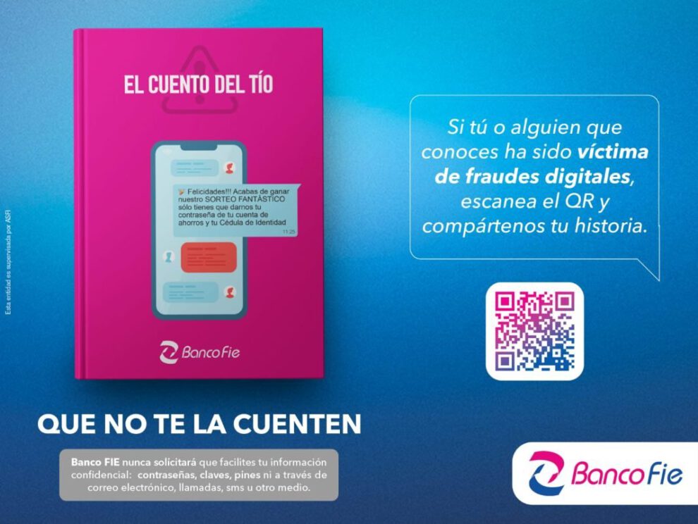 Infografía de la entidad financiera sobre la prevención del phishing