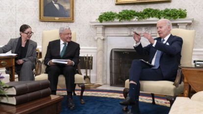 Demandas migratorias de López Obrador en reunión con Biden